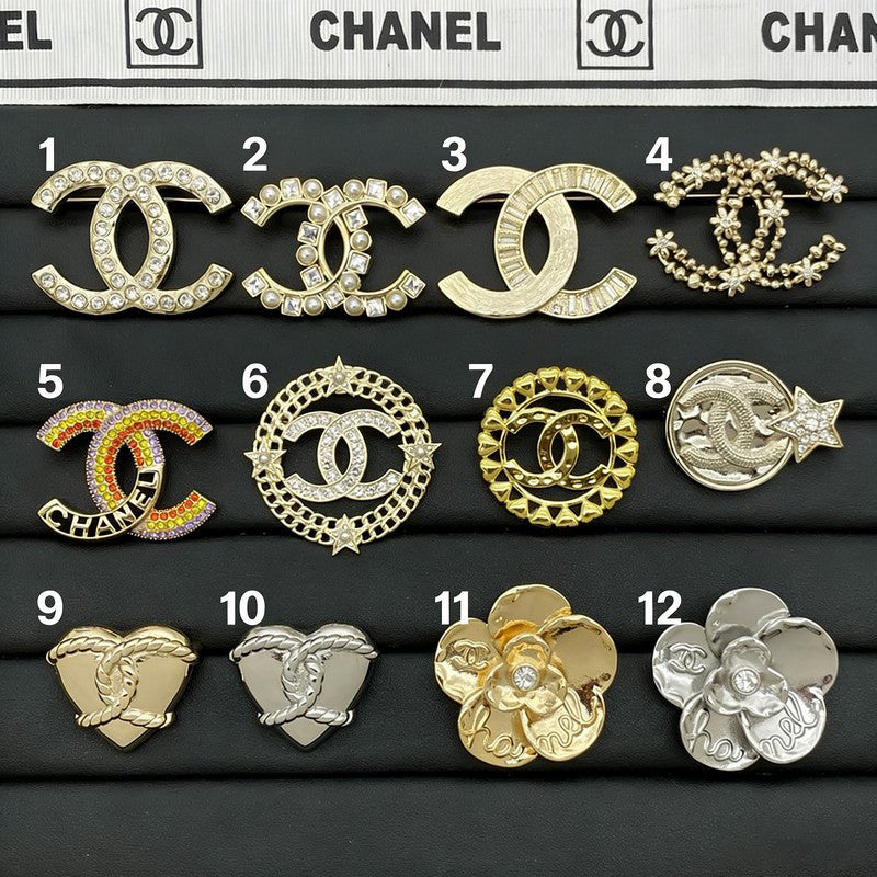 CC Gold Brooch Collection Two
