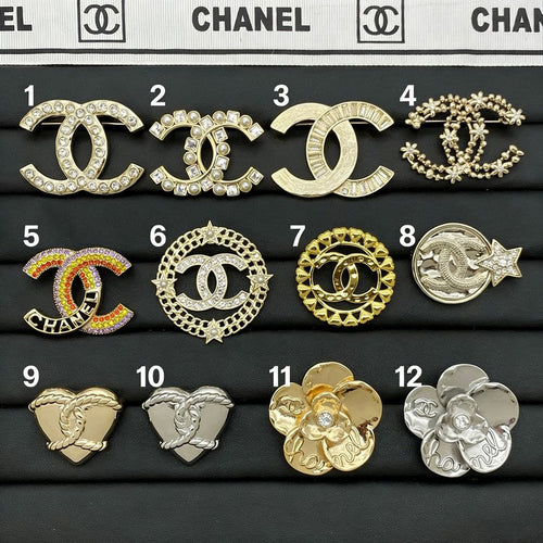 CC Gold Brooch Collection Two