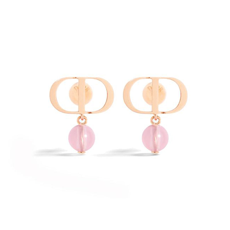 Petit CD Pink Earrings