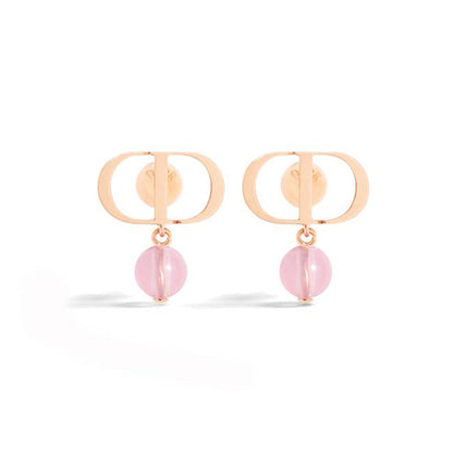 Petit CD Pink Earrings