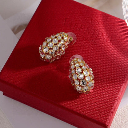 Vlogo Crystal Earrings