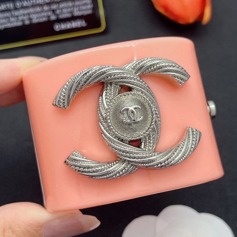 CC Gold Pink Resin Bracelet
