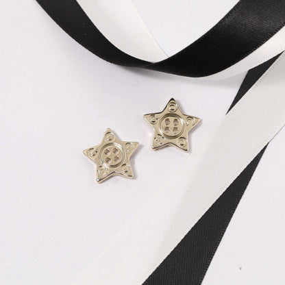 CC Star Gold Earrings