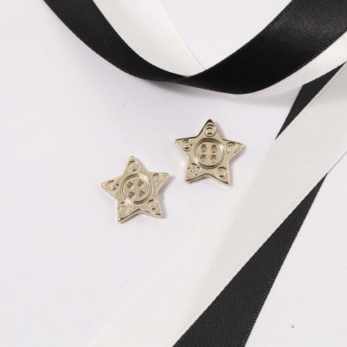 CC Star Gold Earrings