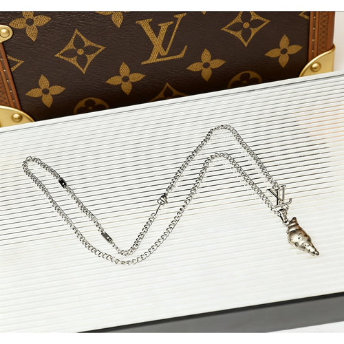 Louis Croissant Medium Charm Necklace