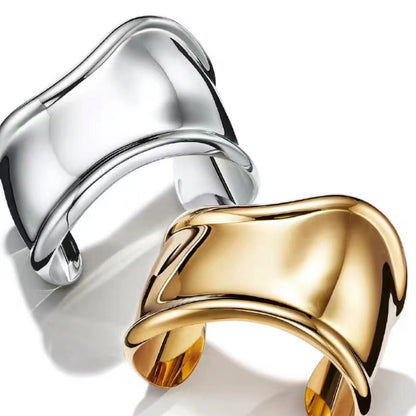 Tiffany Elsa Peretti Small Bone Cuff Bracelet