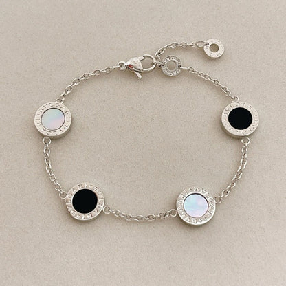 BVLG White Gold Bracelet