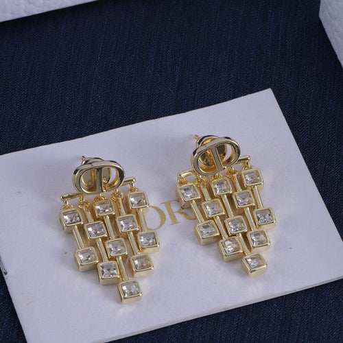 CD Crystal Earrings