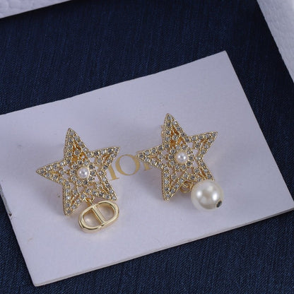 CD Star Diamond Earrings