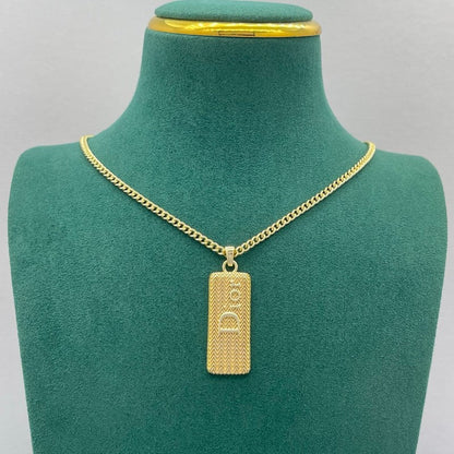 CD Petit Diamond Necklace