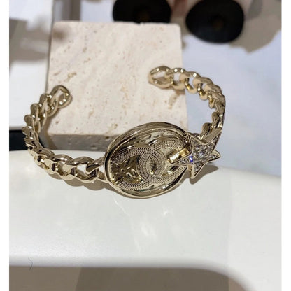 CC Diamond Star Cuff Bracelet