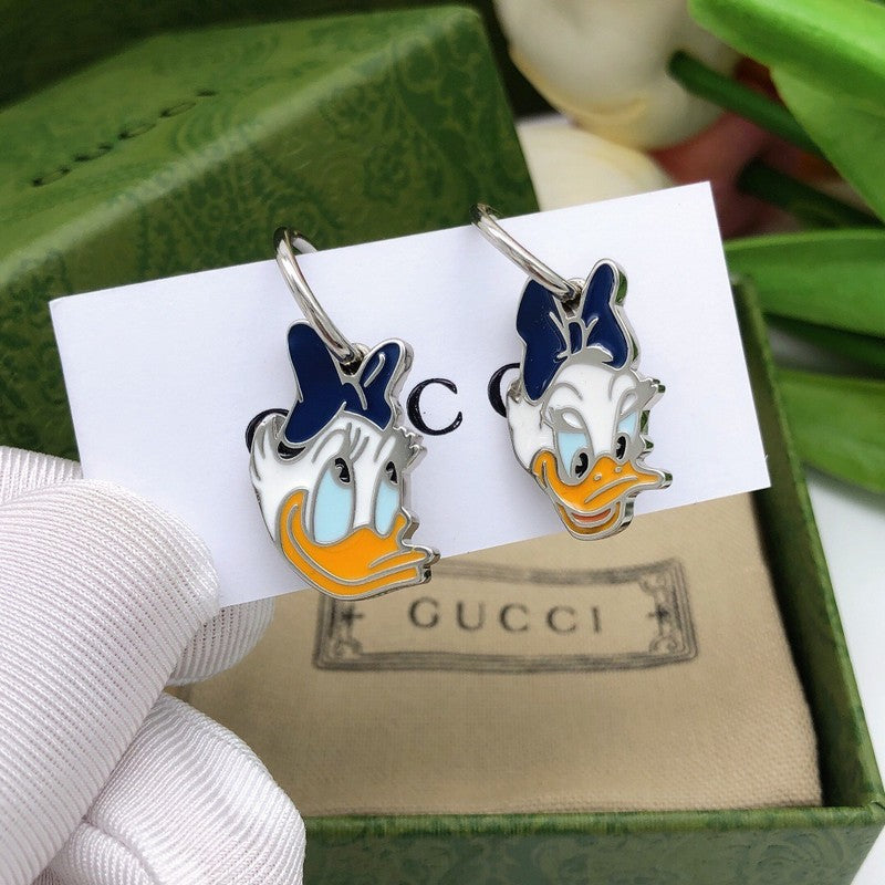 GG Donald Duck Earrings
