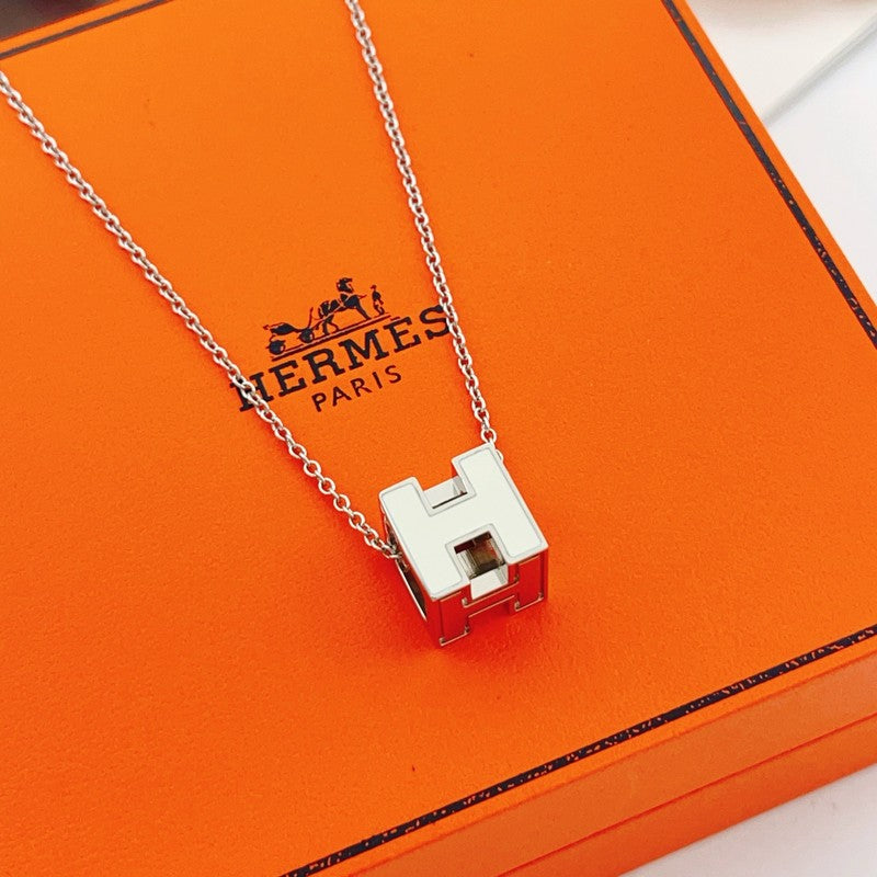 Herm Cage D'H Pendant Necklace