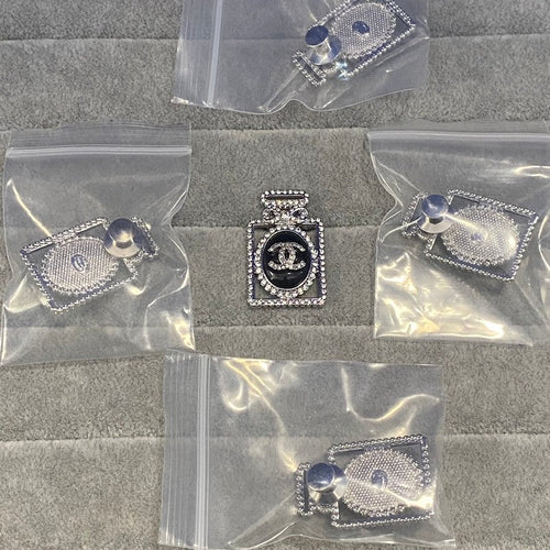 CC Black Perfume Diamond Brooch