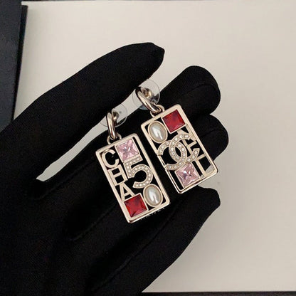 CC Color Crystal No.5 Earrings