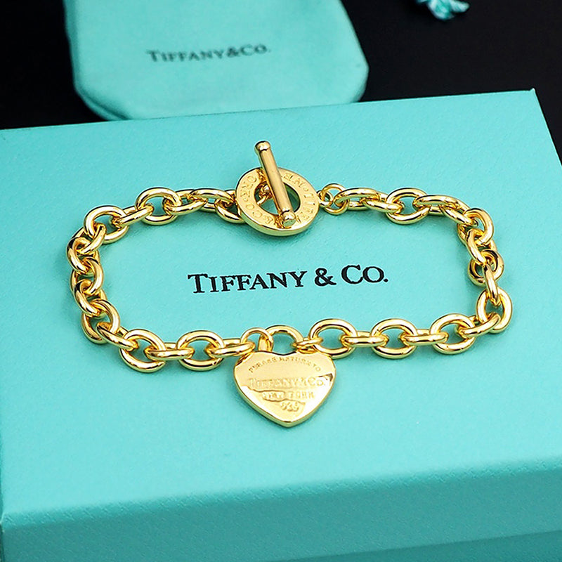 Tiffany Tag Chain Bracelet
