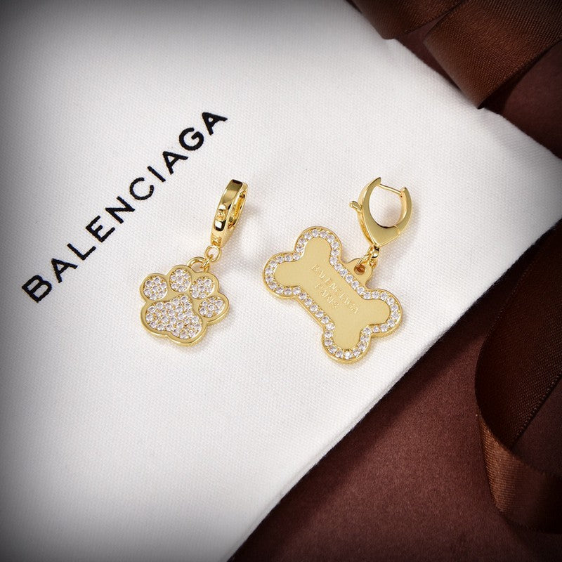 BB Diamond Gold Earrings