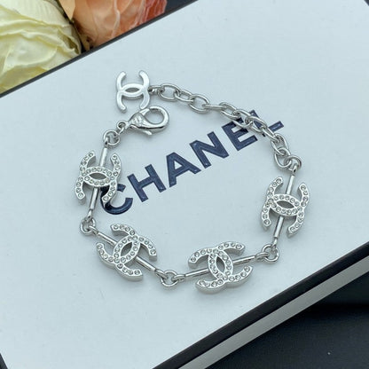 CC Diamond Gold Bracelet