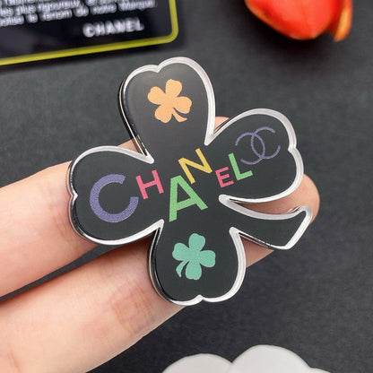 CC Color Flower Brooch