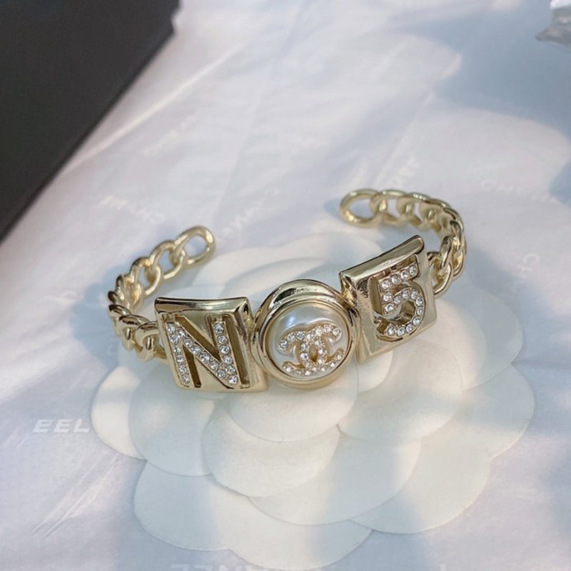 CC N.5 Diamond Cuff Bracelet
