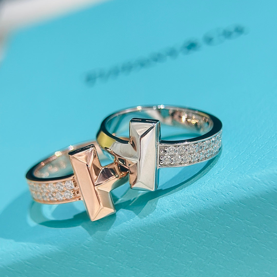 Tiff Narrow Pave Ring