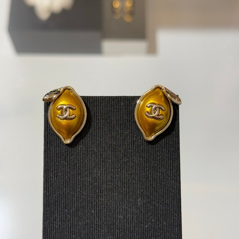 CC 26P Lemon Gold Earrings