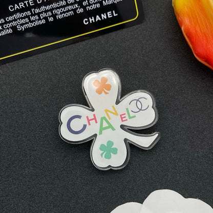 CC Color Flower Brooch