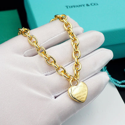 Tiffany Tag Chain Bracelet