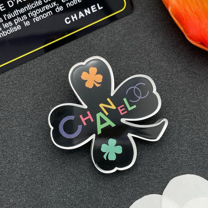 CC Color Flower Brooch