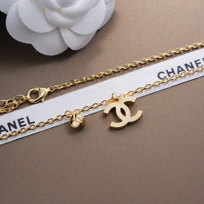 CC Diamond Gold Necklace