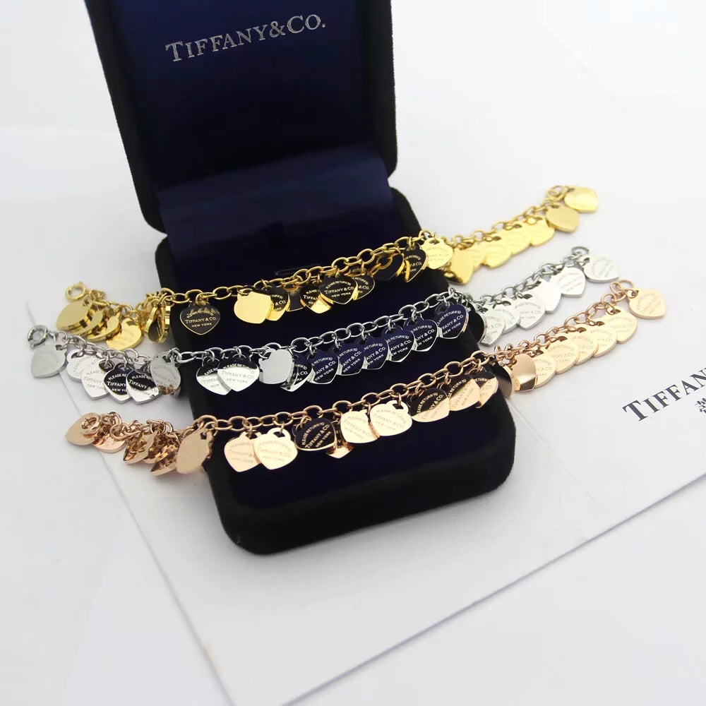 Tiffany Heart Tag Bracelet