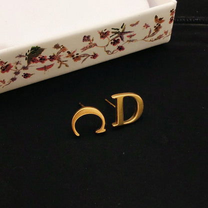 CD Gold Earrings