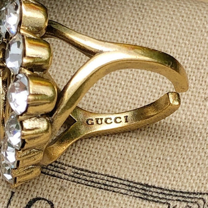 GG Diamond Open Ring
