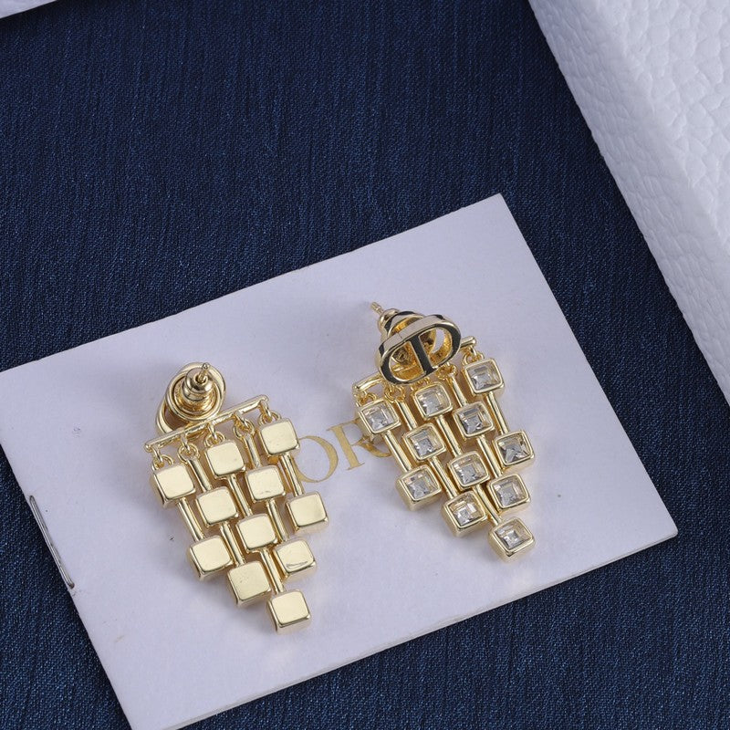 CD Crystal Earrings