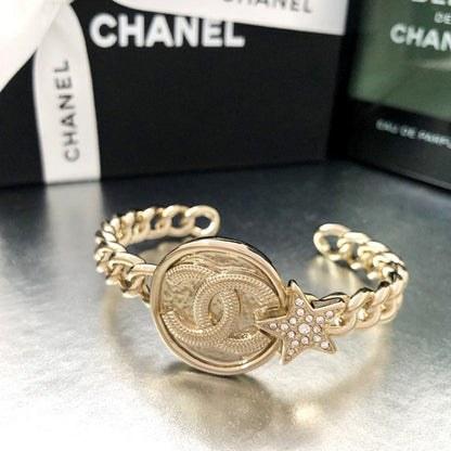 CC Diamond Star Cuff Bracelet