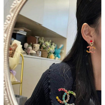 CC Color Crystal Brooch
