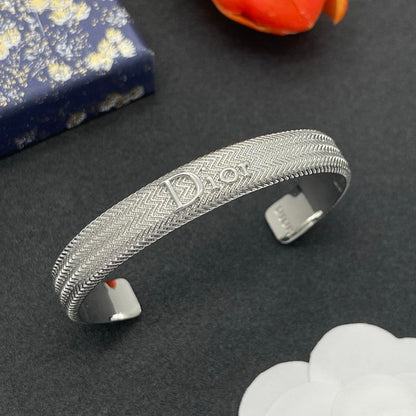 CD Petit Diamond Cuff Bracelet