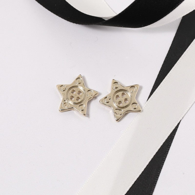 CC Star Gold Earrings