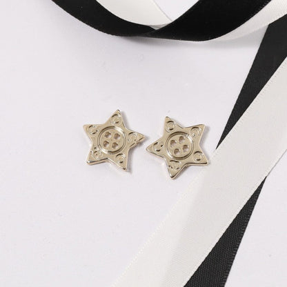 CC Star Gold Earrings