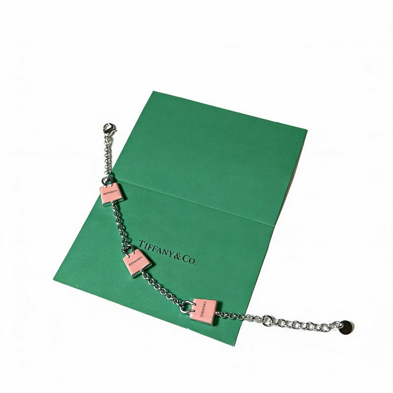 Return to Tiffany Pink Bag Bracelet