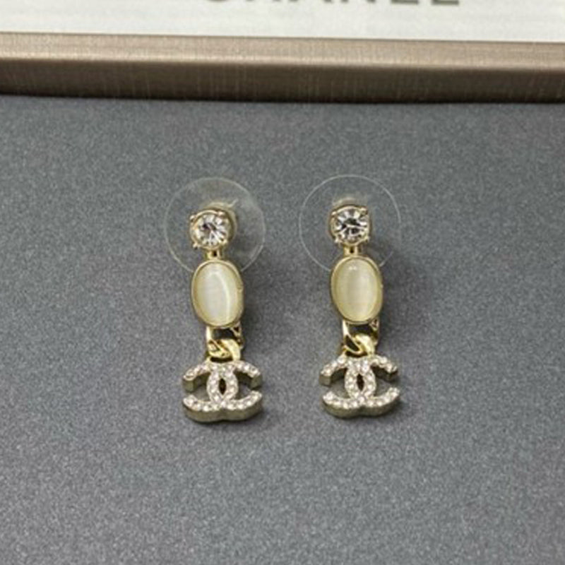CC Crystal Drop Earrings