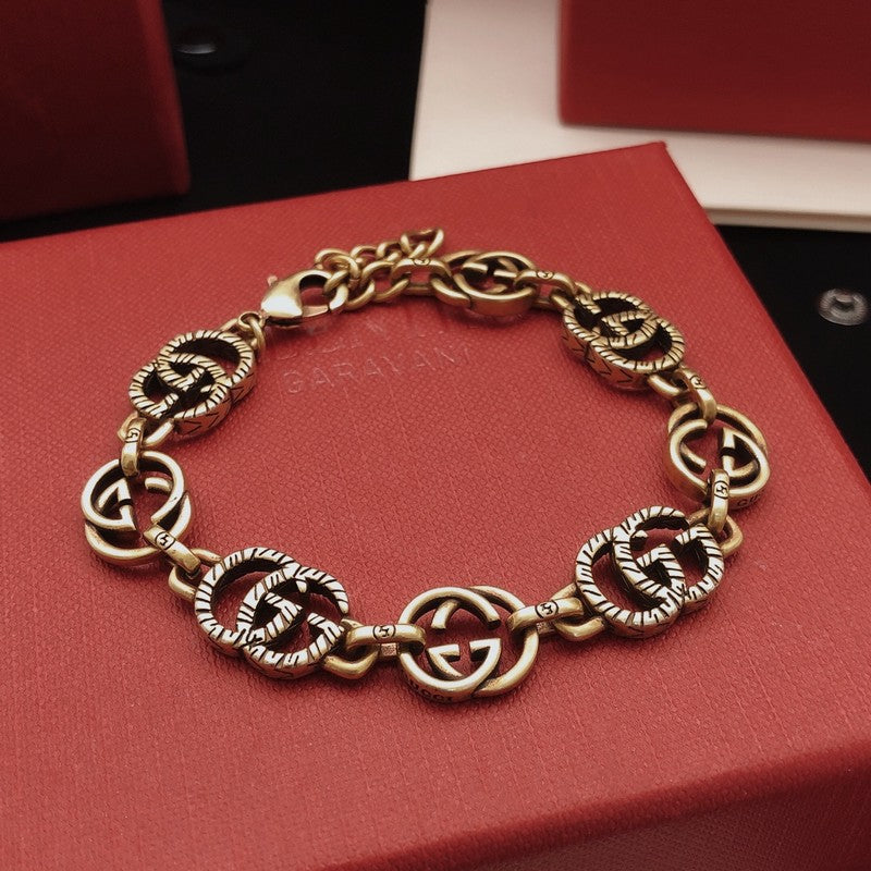 GG Interlocking G Twist Bracelet
