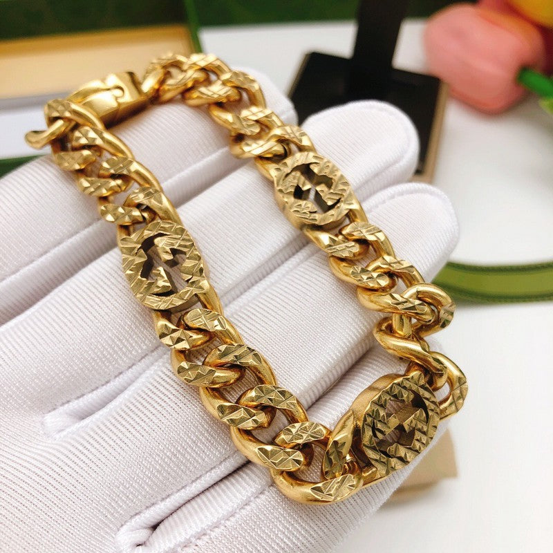 GG Classic Gold Chain Bracelet