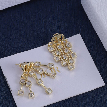 CD Crystal Earrings
