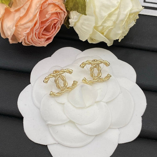CC Gold Earrings