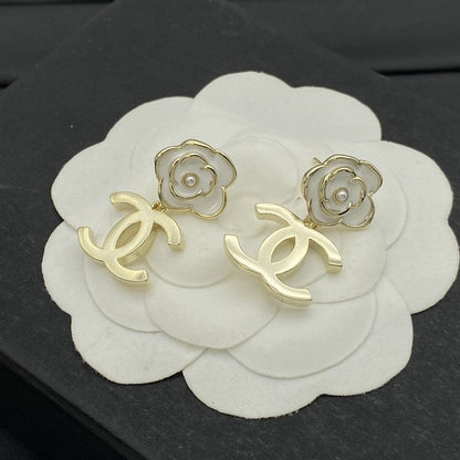 CC Camellia Earrings