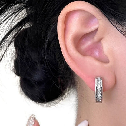 BVLG Diamond Gold Earring