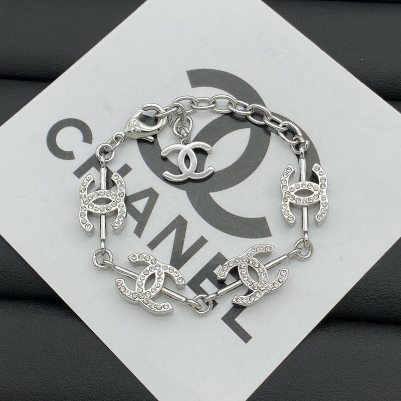 CC Diamond Gold Bracelet