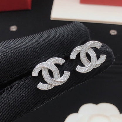 CC Diamond Earrings