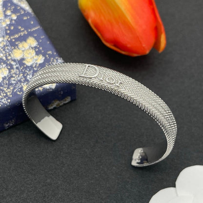 CD Petit Diamond Cuff Bracelet